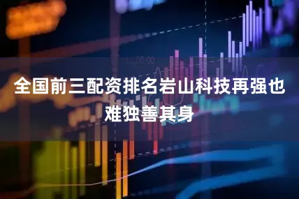 全国前三配资排名岩山科技再强也难独善其身